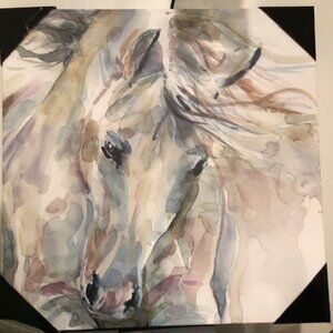 Horse Art: Wrapped Canvas Print on Canvas - "Exuberant Spirit"